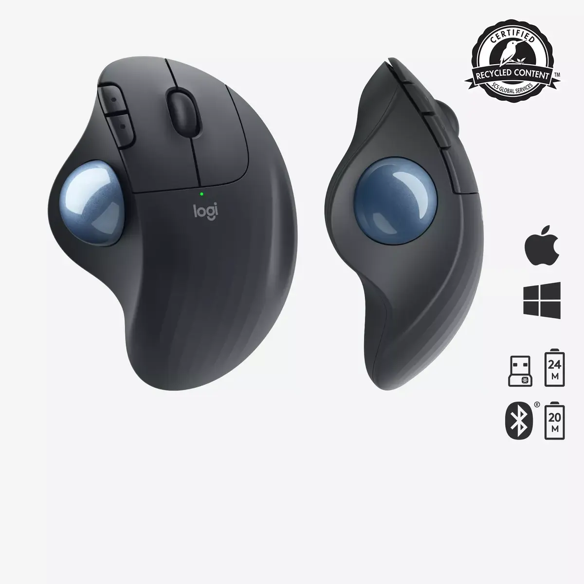 Pele Logitech ERGO M575 Wireless Trackball Photo 6