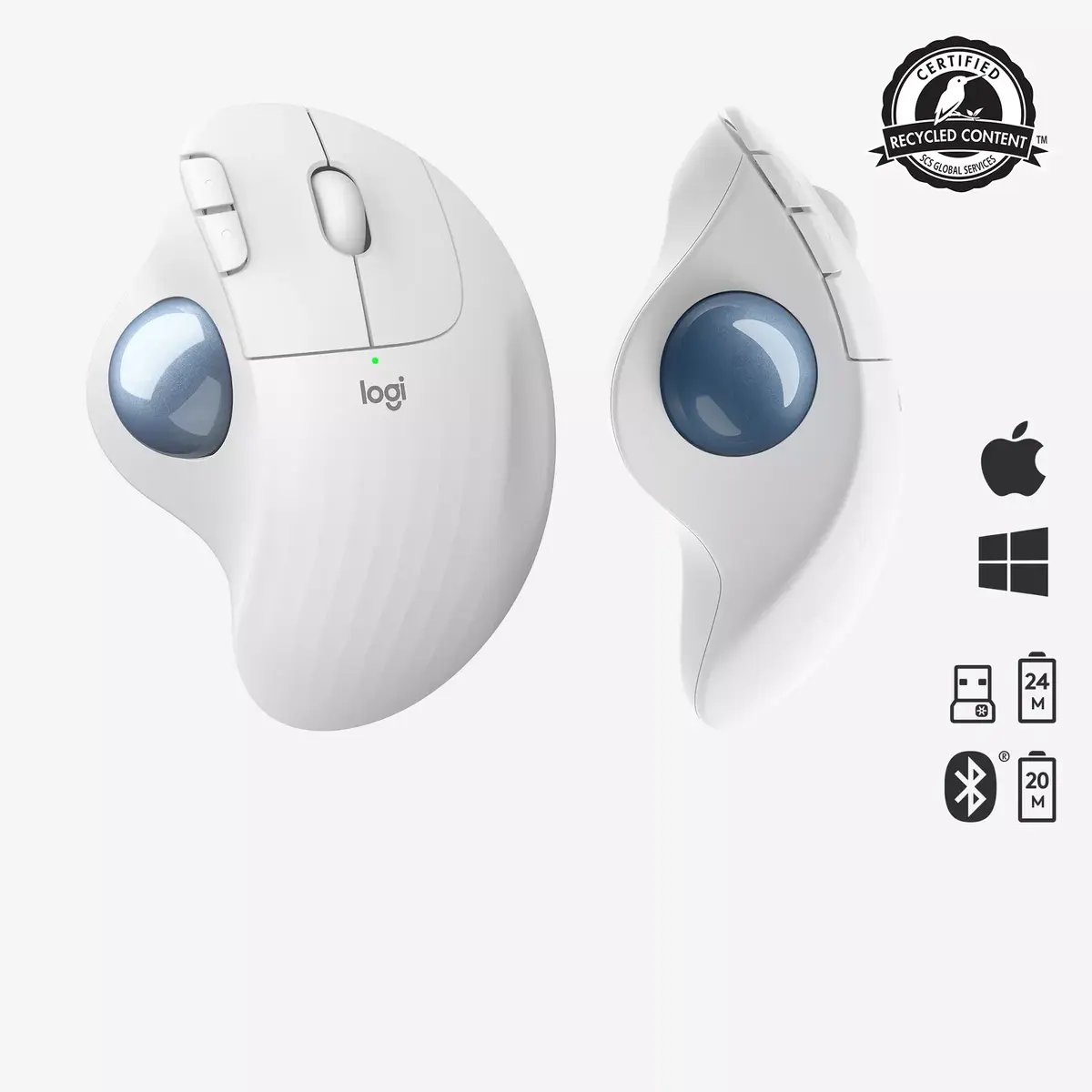 Pele Logitech ERGO M575 Wireless Trackball Photo 6