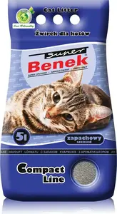 Clumping Cat Litter Super Benek Compact 5 L – CERTECH absorbent granules