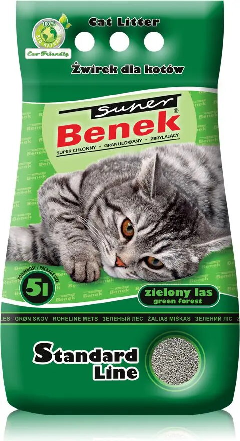Saliecošs kaķu pakaišs Super Benek Standard