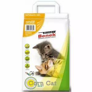 Certech Super Benek Corn Cat - Kukurūzas kaķu pakaišu pakaišu materiāls 14 l