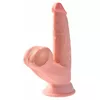 Dildo King Cock TDC with Swinging Balls 6in Photo 3