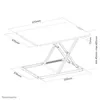 Sit-stand workstation Neomounts NS-WS050BLACK Photo 19