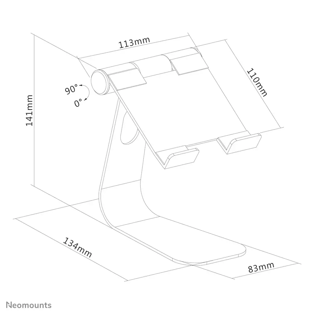 Tablet Stand Neomounts DS15-050SL1 Photo 9