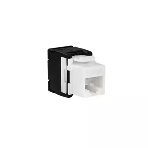 Модуль Keystone LogiLink NK4028 Cat.6A RJ-45, плоский, черный/белый