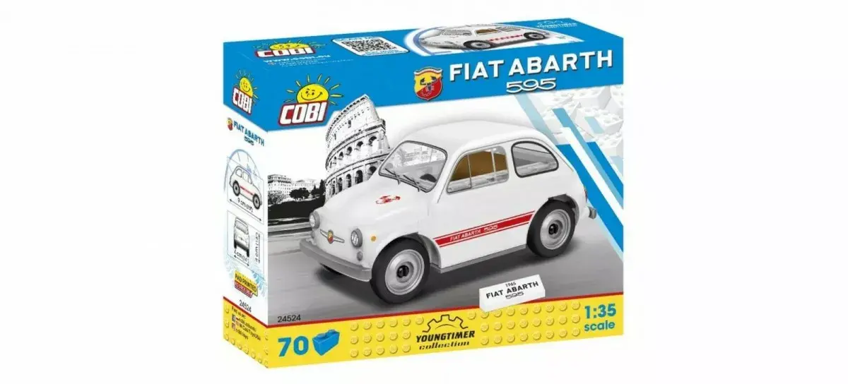 Cobi Cars 1965 Fiat 500 modelis Photo 3