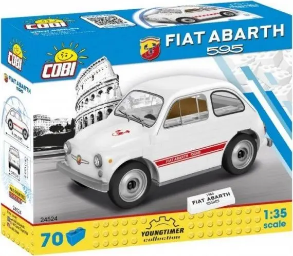 Cobi Cars 1965 Fiat 500 model set Photo 4