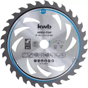 Thin-cut circular saw blades KWB 586654