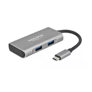 USB Хаб DeLOCK Внешний USB 10 Гбит/с USB Type-C Хаб 63260