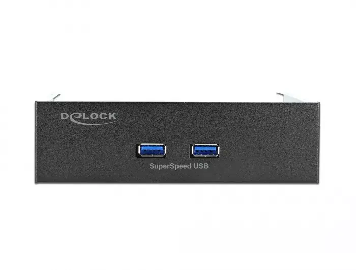Front Panel DeLOCK 5.25" 2 x USB 5 Gbps Type-A ports Photo 2