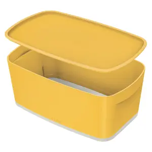Storage box Leitz MyBox Cosy Small Yellow 5L 318x191mm