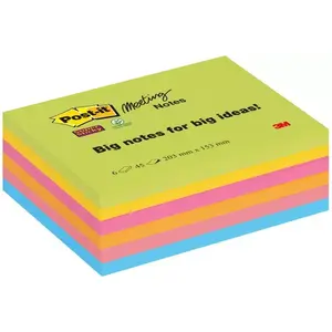Piezīmju papīrs Taisnstūris 3M 86456SSEU