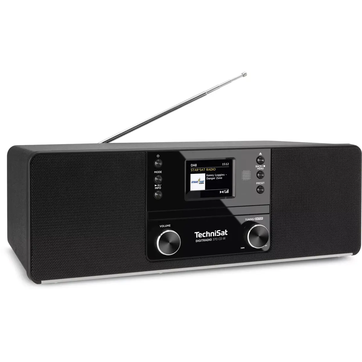 Mājas audio mini sistēma TechniSat DIGITRADIO 370 CD IR Photo 2