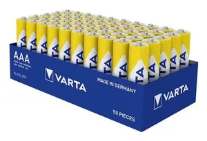 Varta Energy Alkaline Single-use Battery AAA Tray of 50