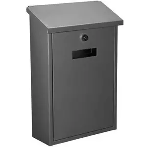 Pasta kastīte VELLEMAN BG10003 sudraba ar atslēgas slēdzeni