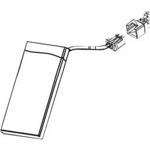 Mitel - Akumulators - Li-Pol - 350 mAh - MiVoice 6930 IP tālrunim, 6940 IP tālrunim