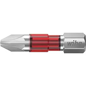 Screwdriver Bit wiha 7012TY PZ3 29mm, Pozidriv tip, 29 mm length