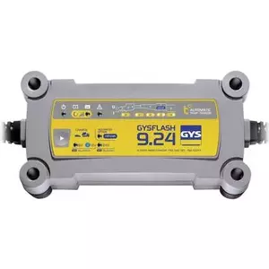 Lādētājs GYS FLASH 9.24 — automātisks 6V/12V/24V, 9A