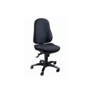 Office chair Topstar Trend SY 10 Black — ergonomic adjustable swivel chair with lumbar support