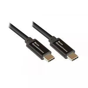 USB кабель Alcasa 2213-SF015S USB 2.0 1.5м USB C черный