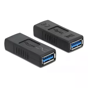 USB 3.0 Adapter Type-A female to Type-A female crossed DeLOCK 66641