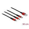 USB зарядный кабель 3 в 1 DeLOCK 86708 Photo 2