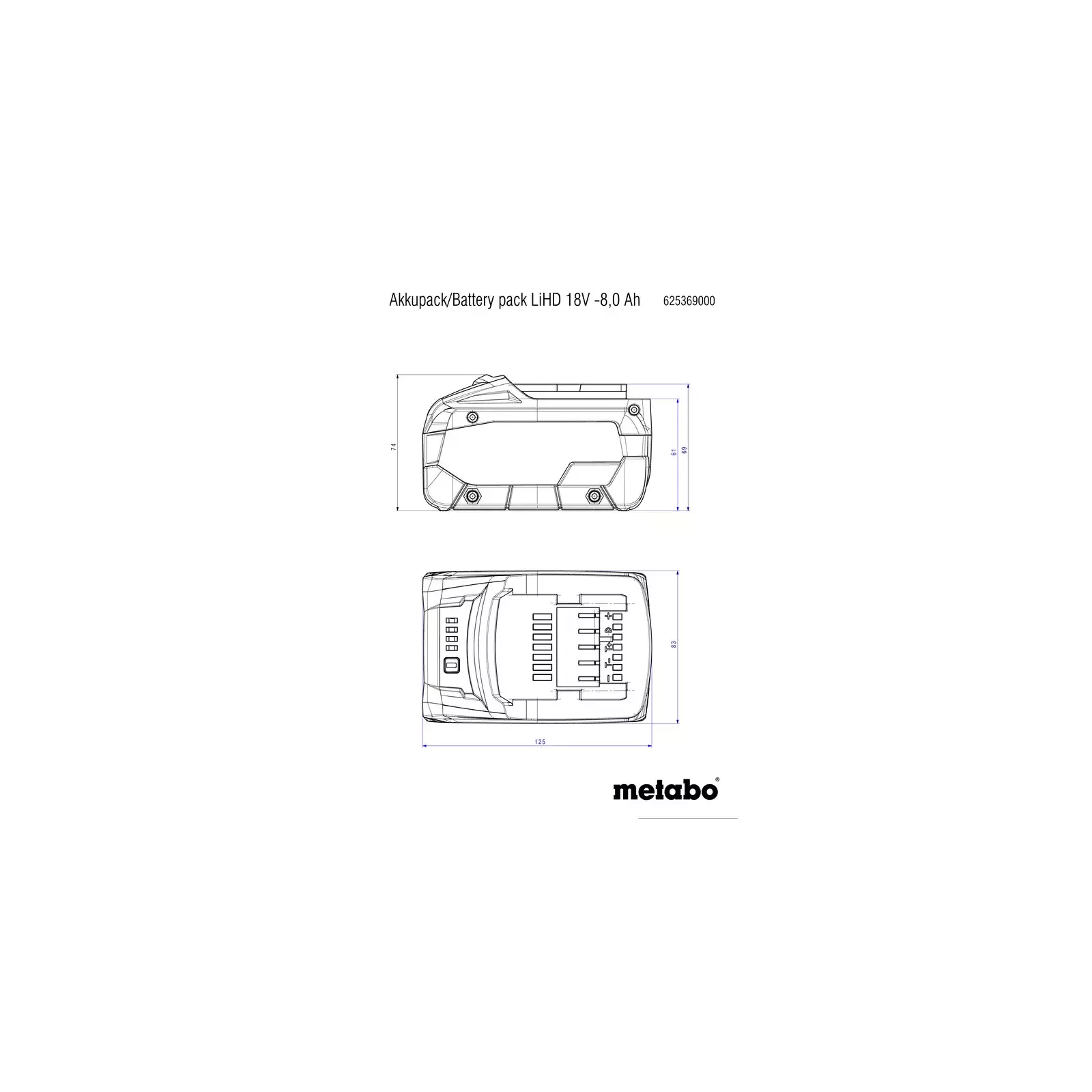 Metabo 625549000 Photo 3