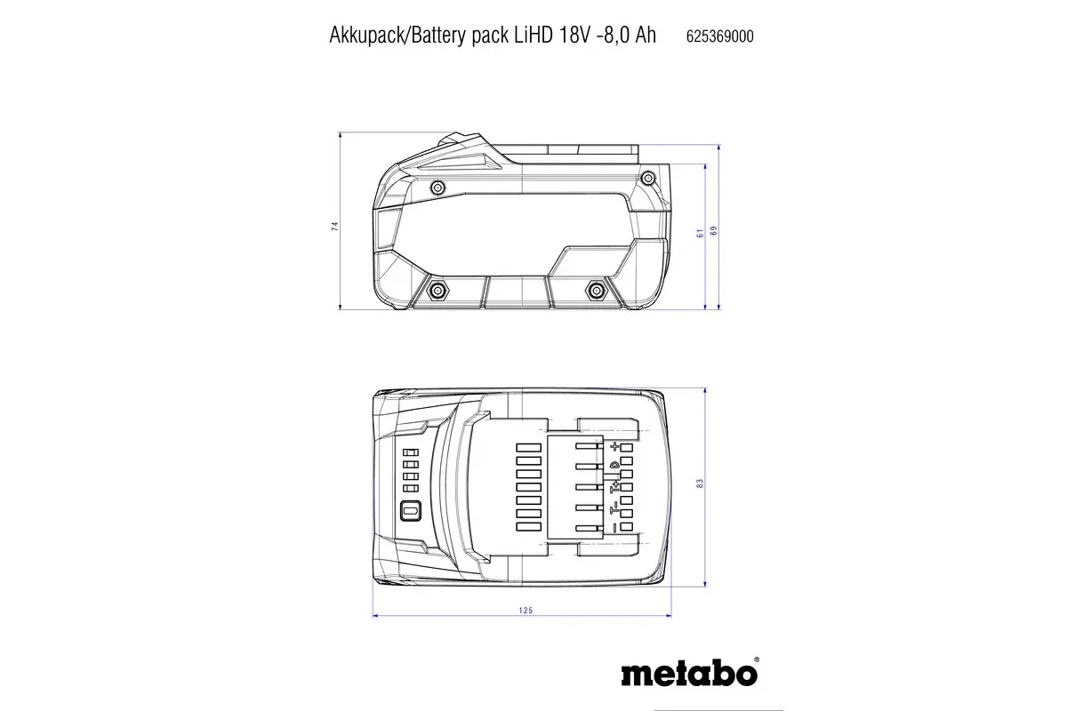 Akumulatora lādētājs Metabo 625549000 Photo 3