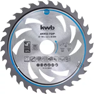 Thin-cut circular saw blades KWB 586954