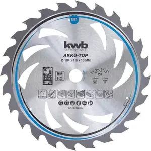 Thin-cut circular saw blades KWB 586154