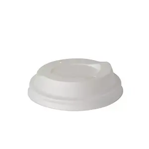 Cup lid Papstar 85220 White 50 pcs