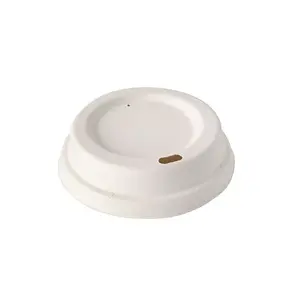 Cup lid Papstar 87934 White 50 pcs