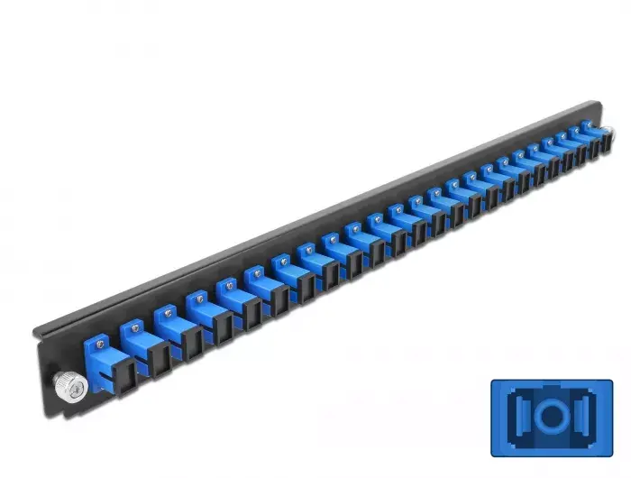 Splice Box Priekšējā Paneļa DeLOCK 19" 24 porti SC Simplex Photo 2