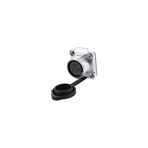 Соединитель провода S1 - Питание (3-контактный) черный Alcasa IC01-20P303