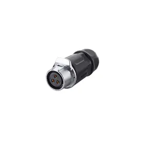 Wire Connector S1 - Power (3-Pin) Black Alcasa IC01-20P302