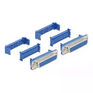 Wire Connector D-Sub 25 DeLOCK 66597 Blue