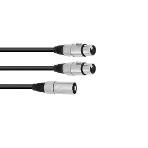 Аудиокабель Omnitronic 30225207 XLR 0.5м