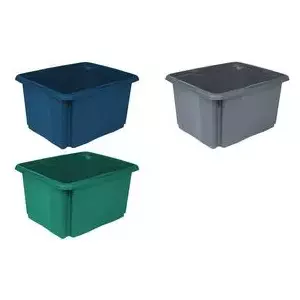 Storage box keeeper emil eco 24 L, blue