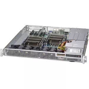 Server chassis Supermicro SuperChassis 514-R407C Rack Grey 1U 2.5" bays 400 W PSU 100-240V 50-60Hz 437×429×43 mm