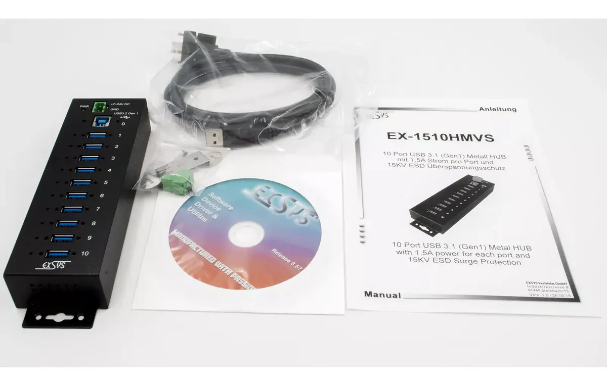 USB Hub EXSYS EX-1510HMVS Photo 4
