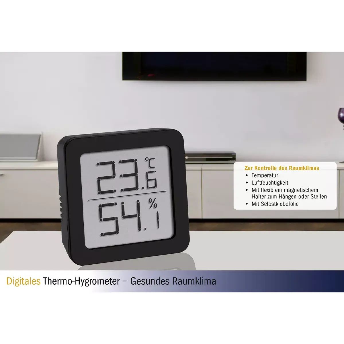 Цифровой термо-гигрометр TFA-Dostmann 30.3068.01 Photo 5