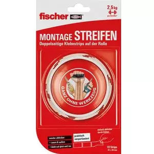 Mounting strip FISCHER GOW 19 (MPN 545956) – steel mounting profile for anchors and fixtures