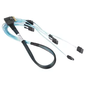 SAS Cable Supermicro CBL-SAST-0827 0.7m Black