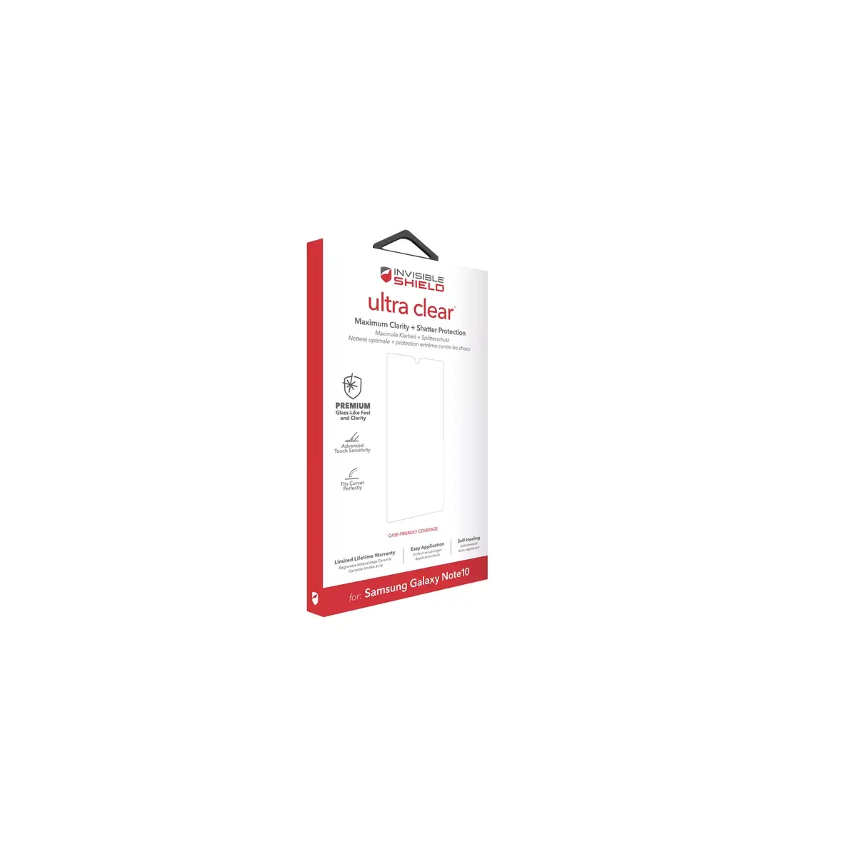 Screen Protector InvisibleShield Ultra Clear Samsung Note10 Photo 2