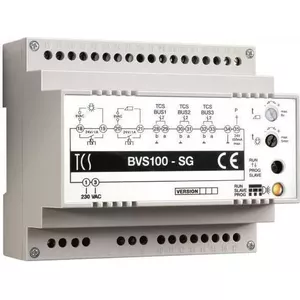 Power Supply and Control Unit TECHNISAT BVS100-SG for systems with 3 strands, DIN rail mount