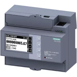 Электросчетчик Siemens 7KM2200-2EA40-1JA1 PAC2200, 65А, MID класс B, Modbus TCP/IP