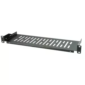 Rack shelf EFB Elektronik 691650TS.1A — 19" (48.3 cm) metal, width 482.6 mm, depth 150 mm, black