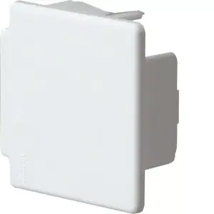 Hager LF4004069016 kabeļu kanāla gala uzgalis 40x40mm balts