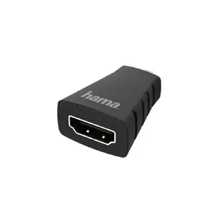 Hama HDMI Adapter Micro-HDMI Plug to HDMI Socket Ultra-HD 4K Black