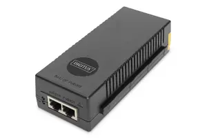 Инжектор PoE+ Digitus 10 Gigabit Ethernet DN-95108 IEEE 802.3at 30 Вт 52 В Черный